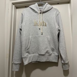 KITH Women Jane Hoodie II - Light Heather Grey - Women’s Small